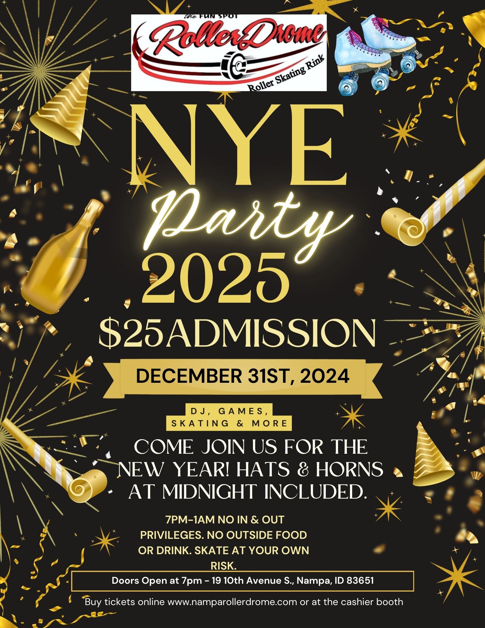 2025 NYE Skate Party