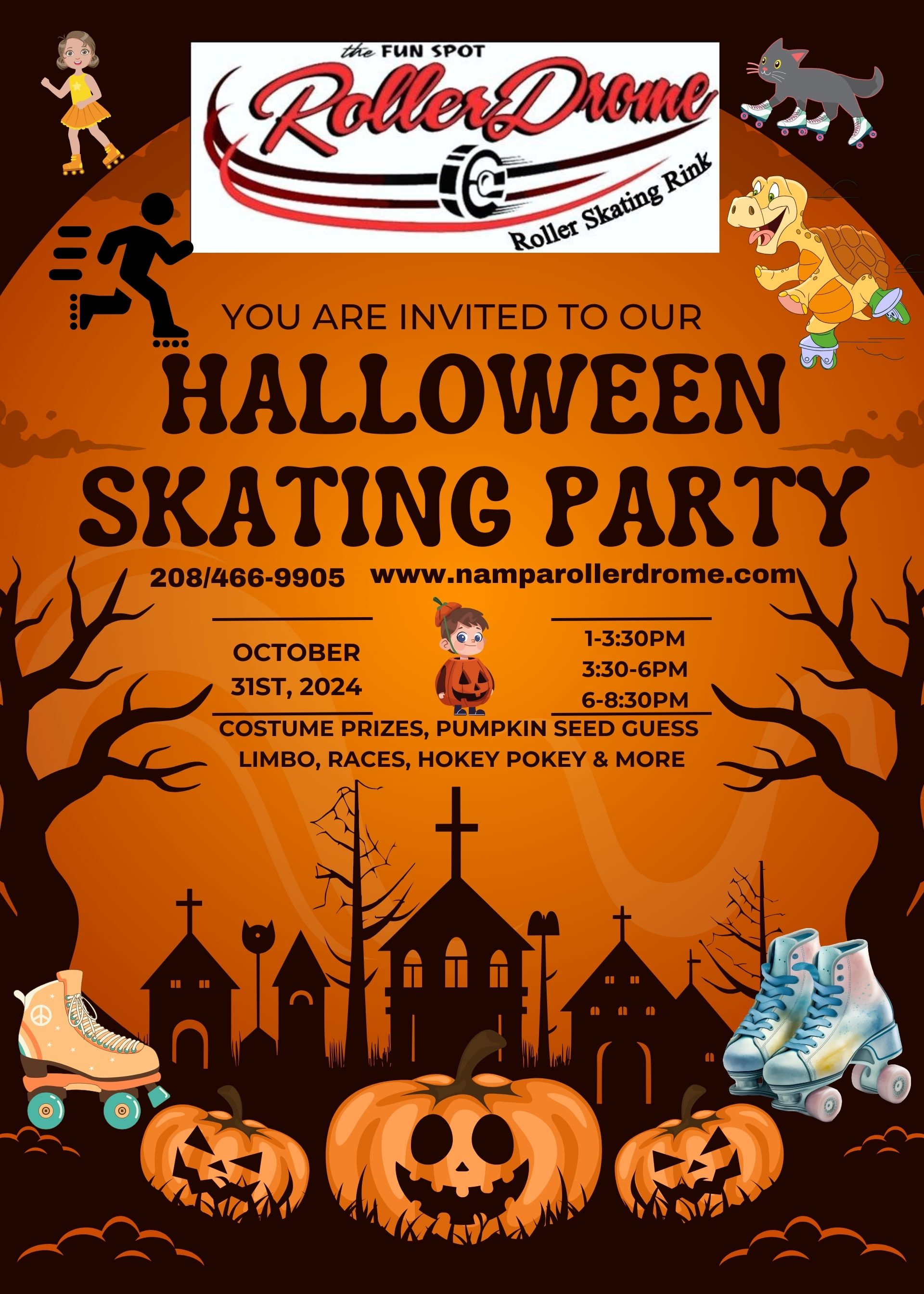 Halloween Skating Party 2024