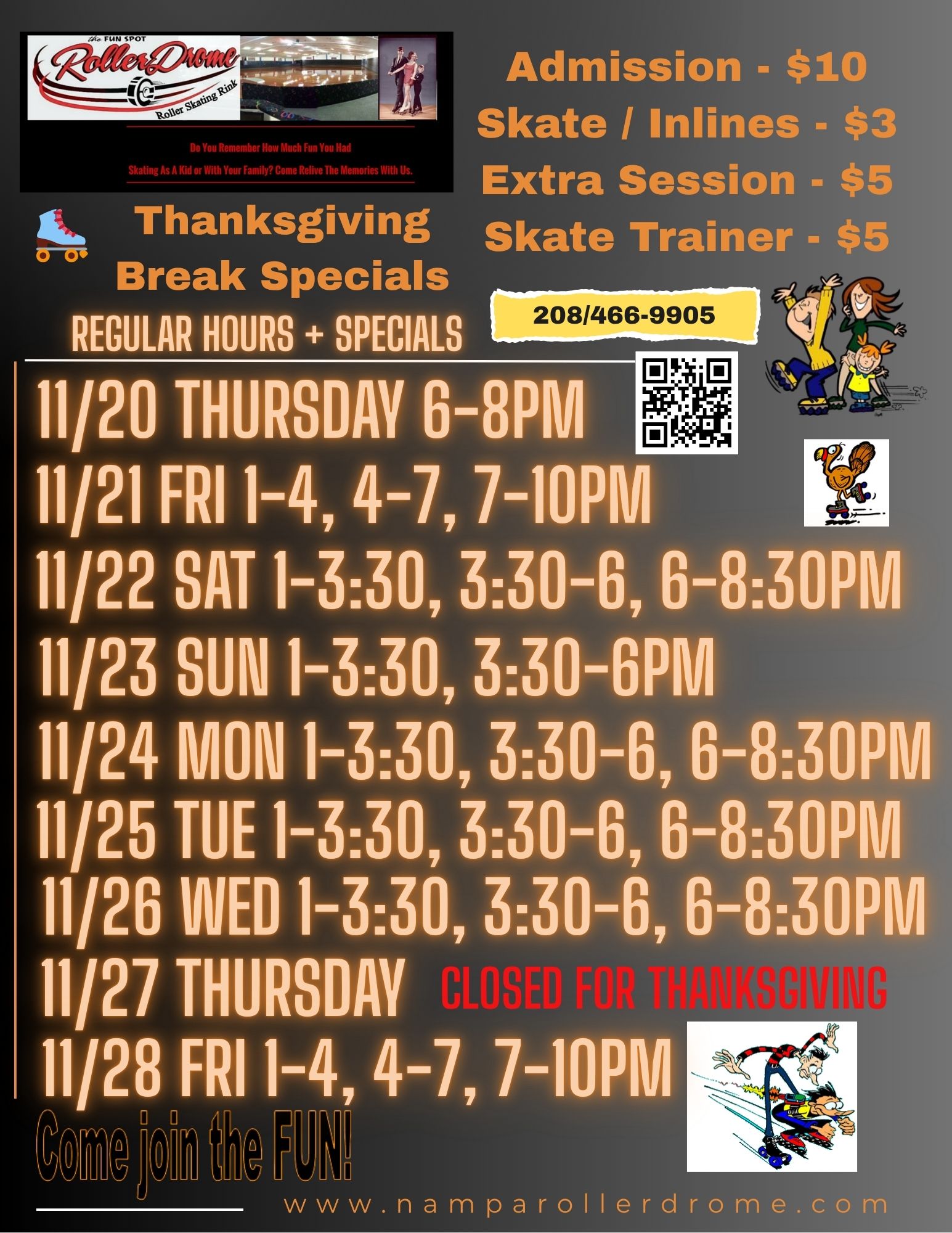 Treasure Valley Thanksgiving Skating