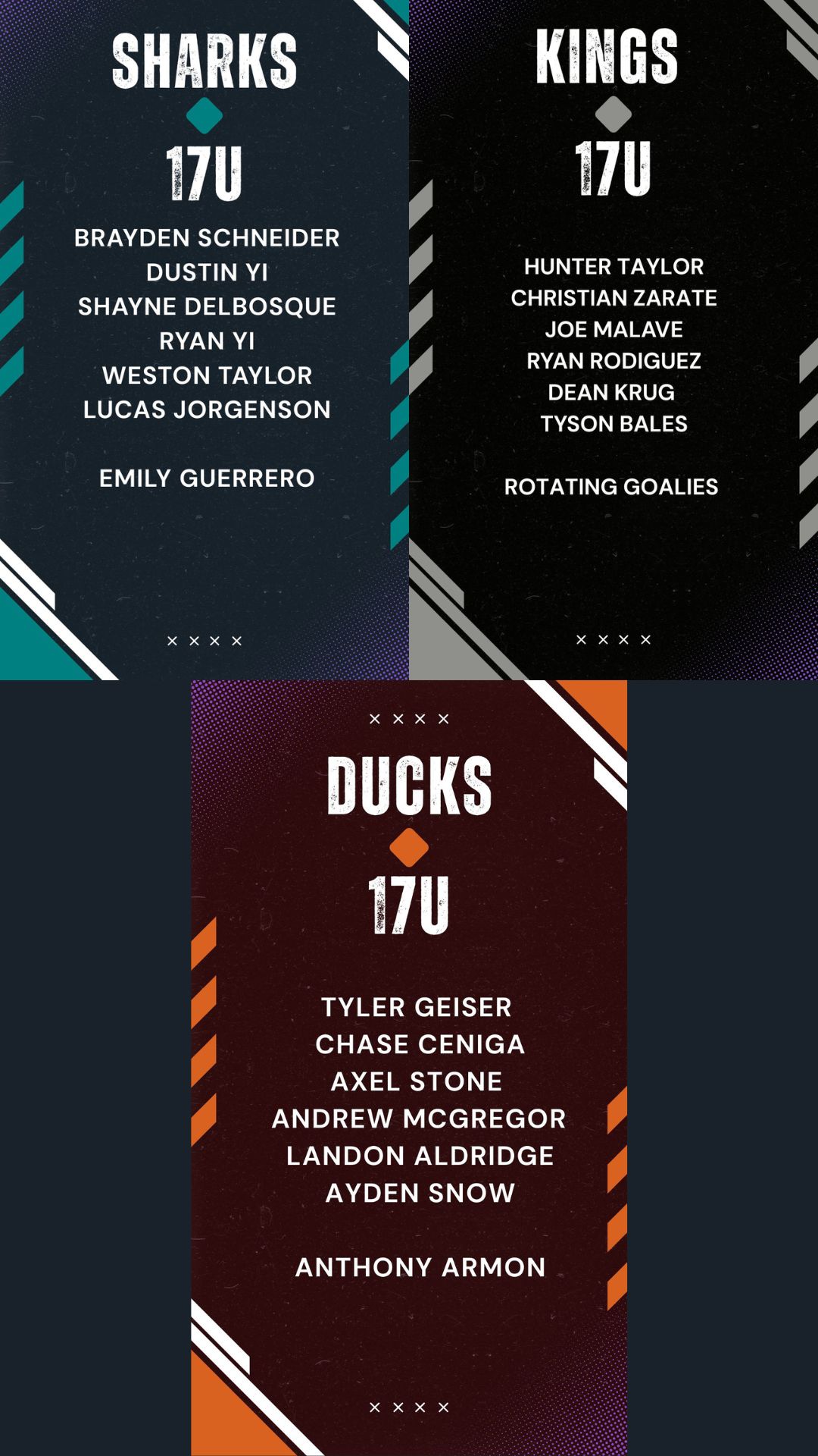 2025 17U Junior Inline Hockey